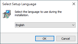 Select the language shown during Laragon installation